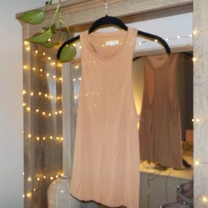 URBAN OUTFITTERS ⚡️ Orange Tan High Neck Top